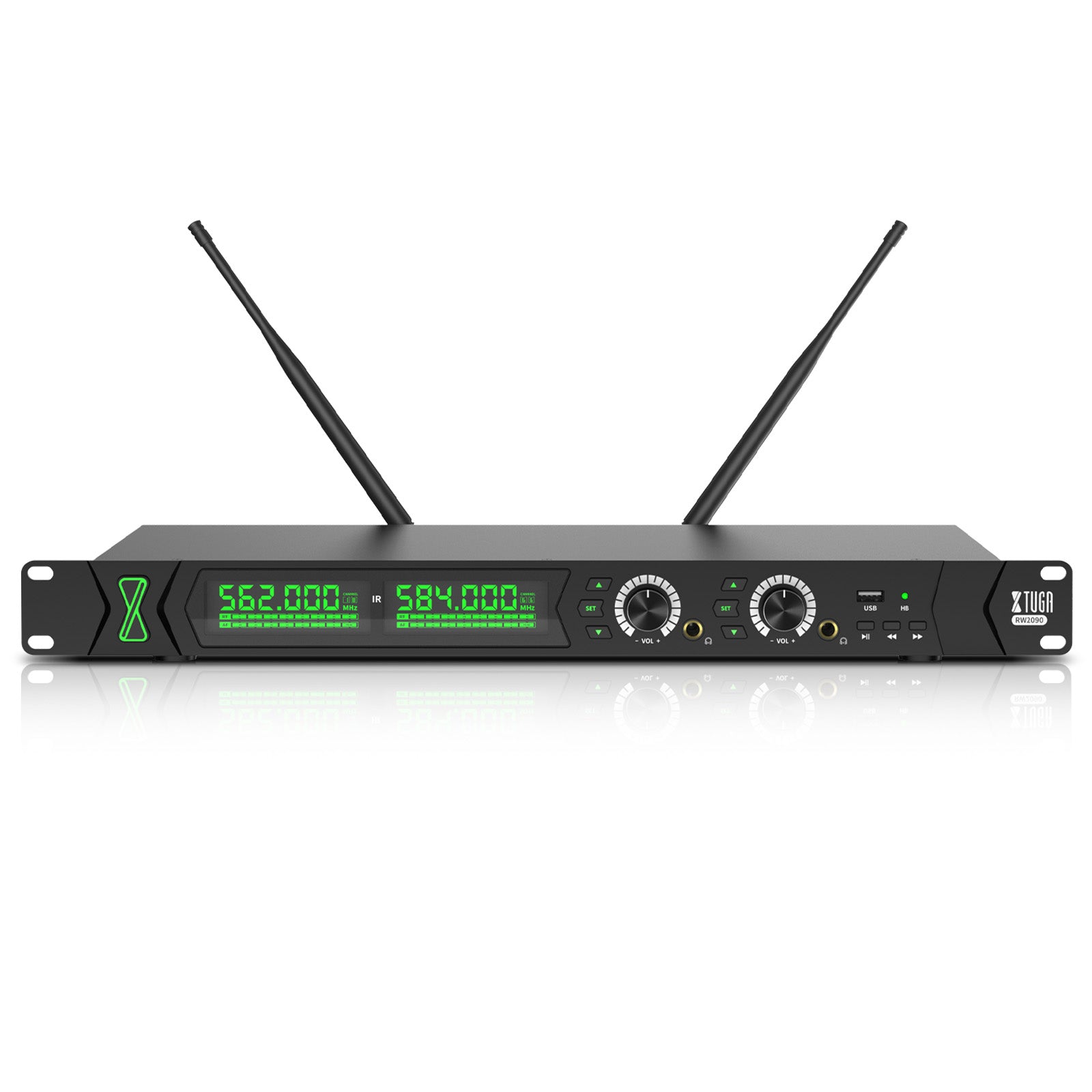 XTUGA RW2090丨Mono Wireless In Ear Monitor System (550-599 MHz)