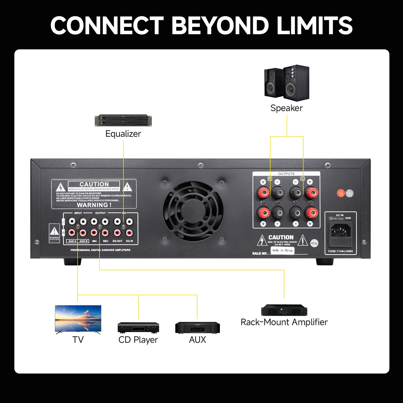 XTUGA MK300丨Stereo Audio Amplifier