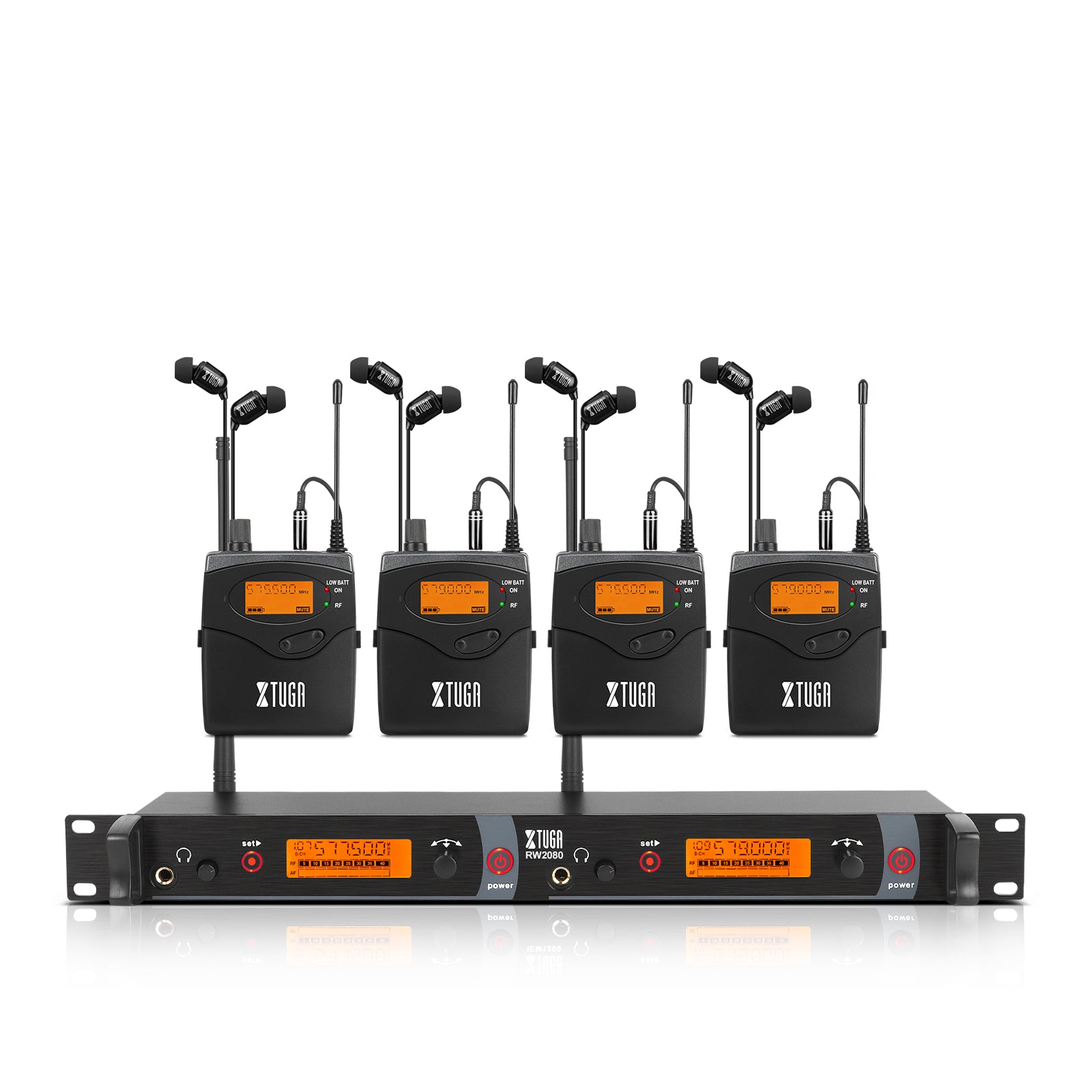 XTUGA RW2080丨Mono Wireless In Ear Monitor System (572-599 MHz)