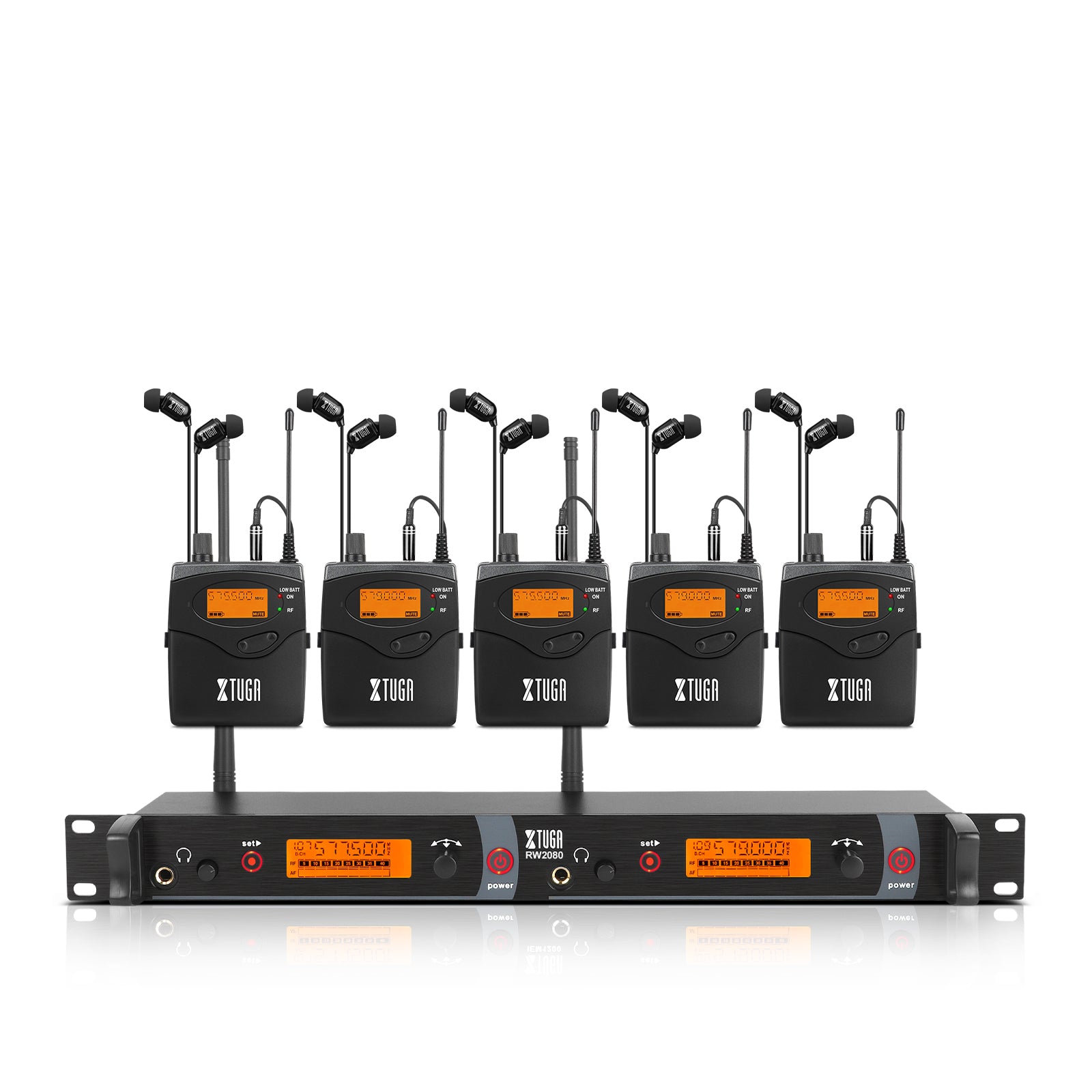 XTUGA RW2080丨Mono Wireless In Ear Monitor System (572-599 MHz)