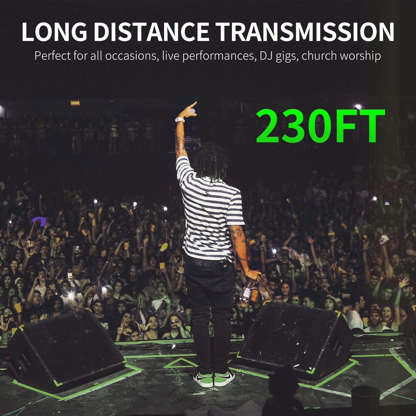 XTUGA RW2090丨Mono Wireless In Ear Monitor System (550-599 MHz)
