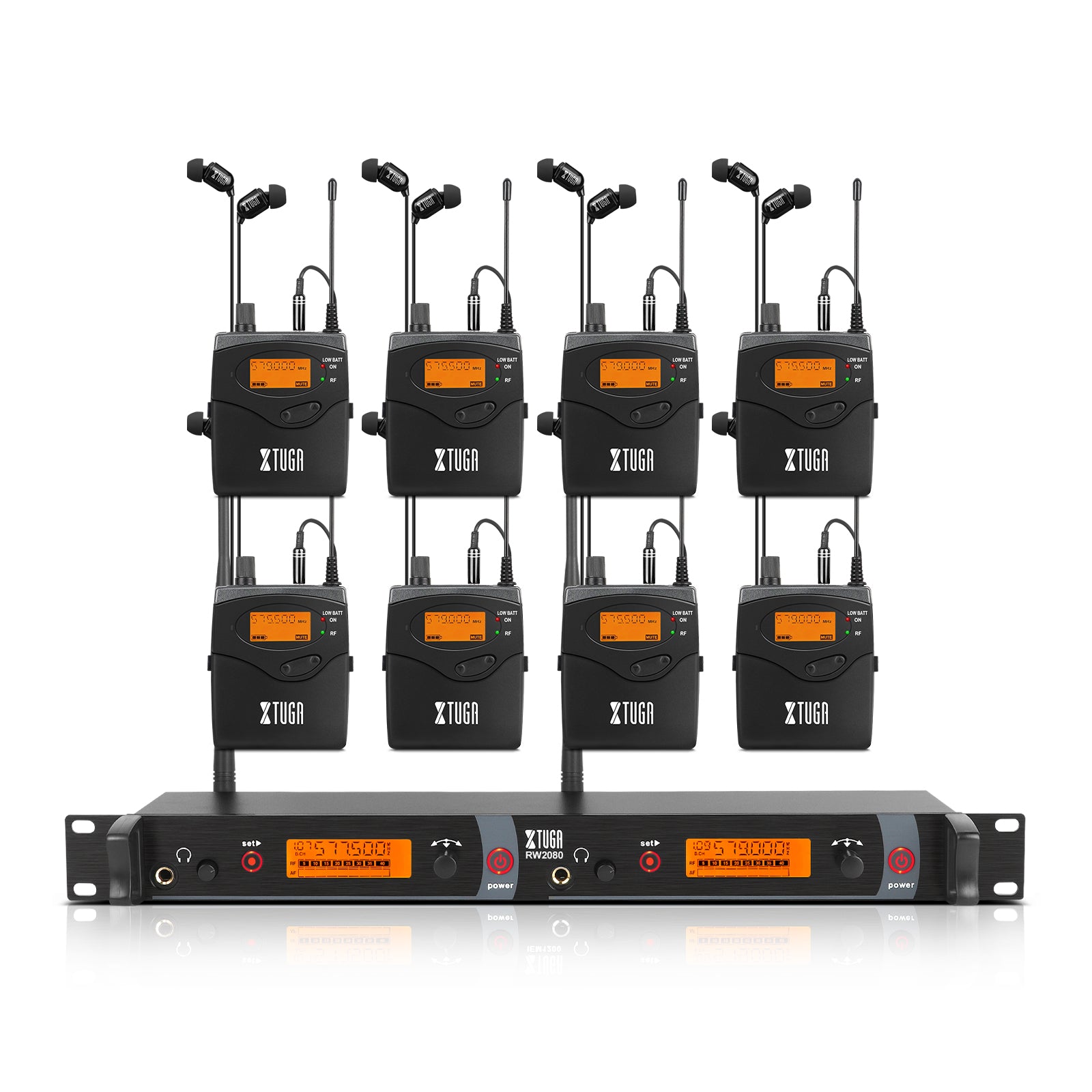 XTUGA RW2080丨Mono Wireless In Ear Monitor System (572-599 MHz)