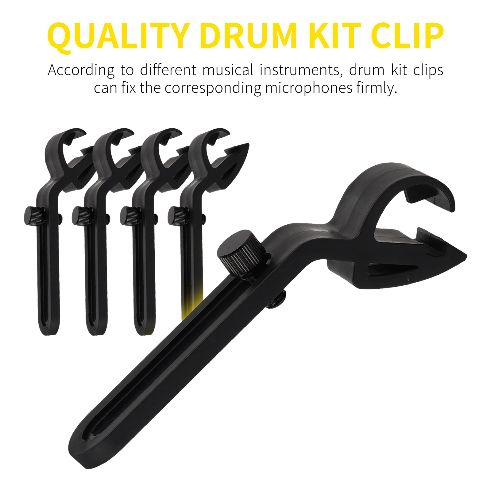 XTUGA DI7丨7-Piece Wireless Dynamic Drum Microphone Kit
