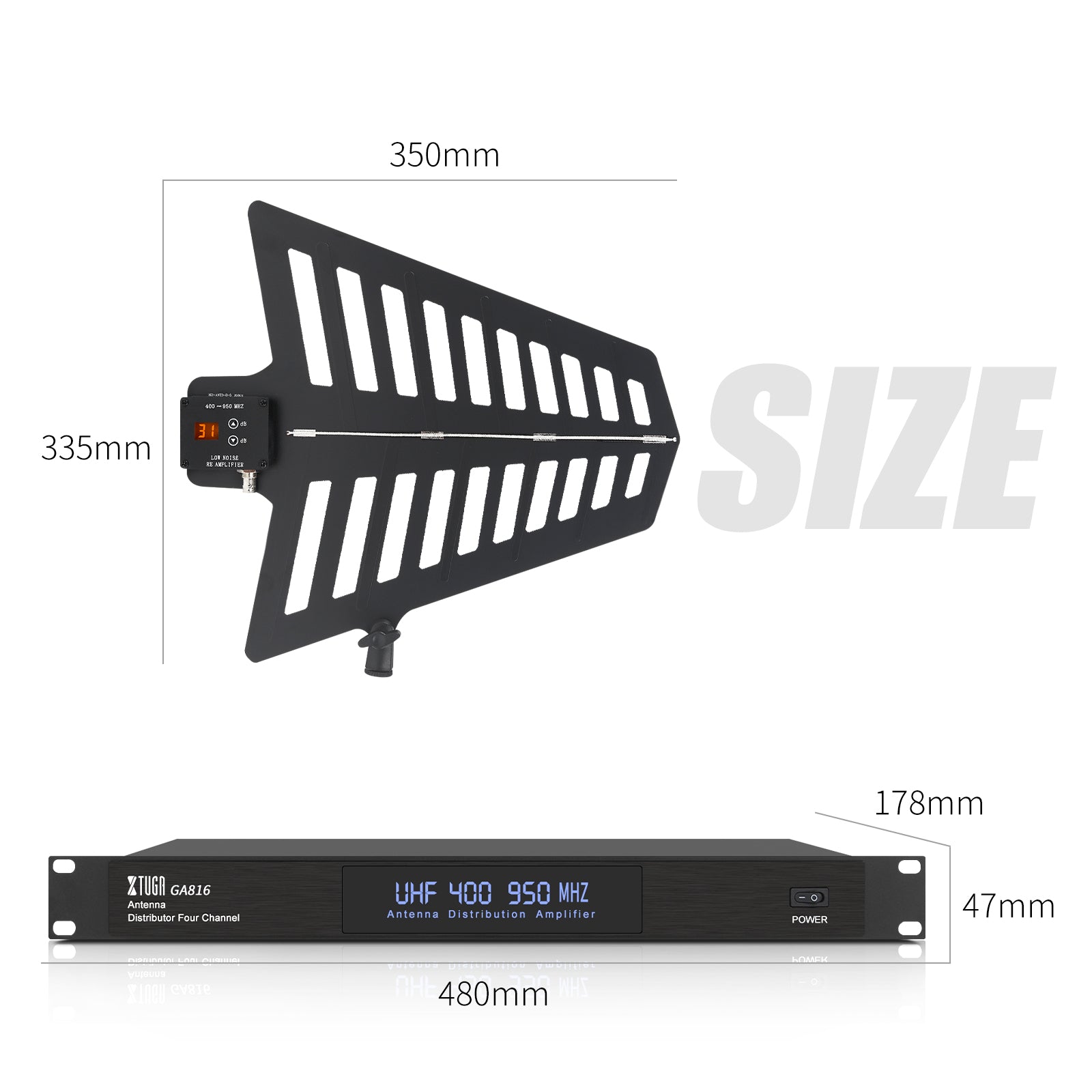 XTUGA GA816丨Wireless Antenna Distribution System