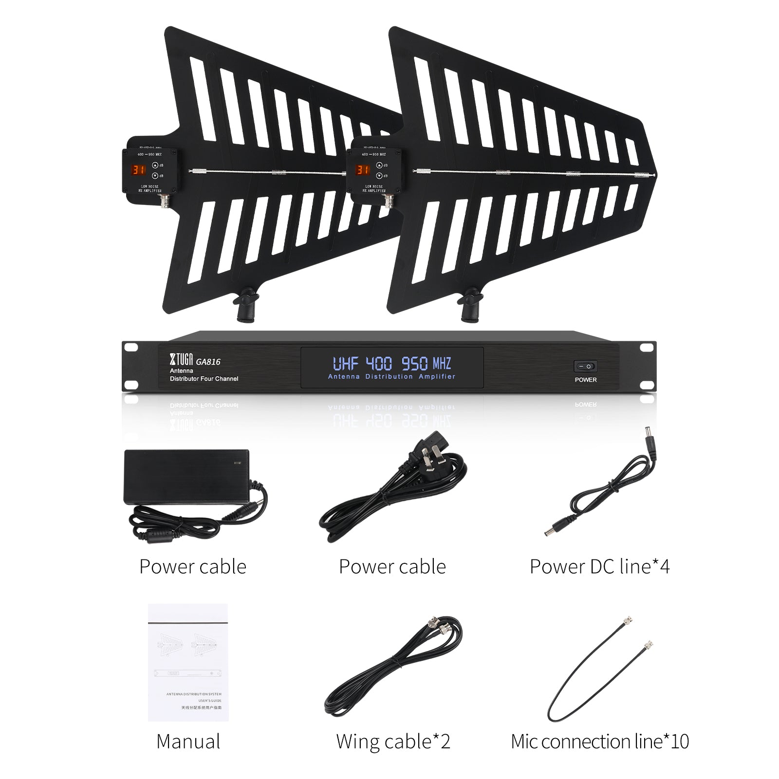 XTUGA GA816丨Wireless Antenna Distribution System