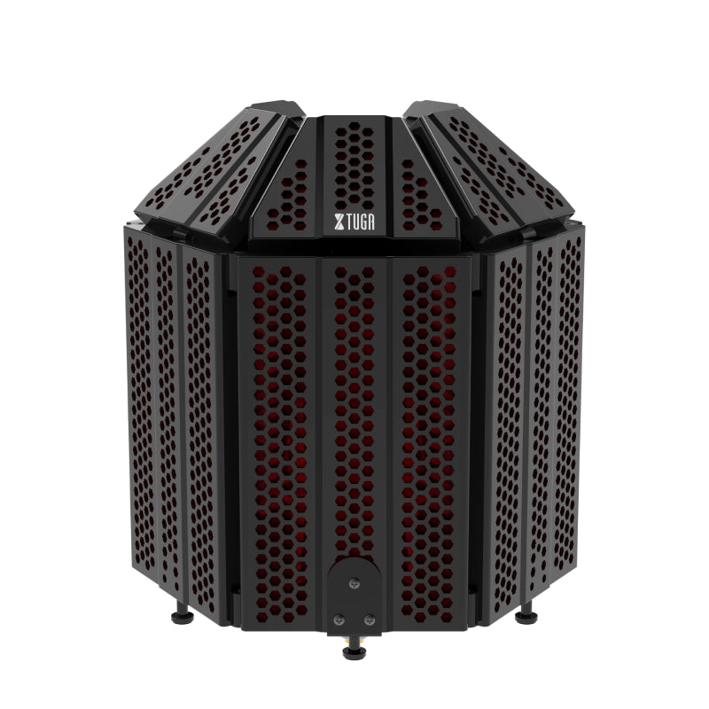 XTUGA MIS02丨Recording Microphone Isolation Shield,Top Enclosed Foldable Soundproof Cover