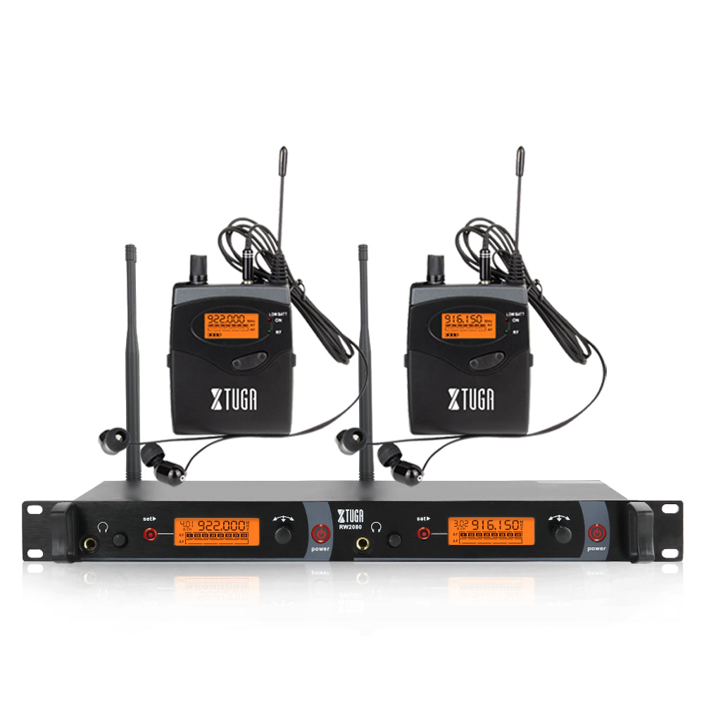 XTUGA RW2080丨Mono Wireless In Ear Monitor System (902-928 MHz)
