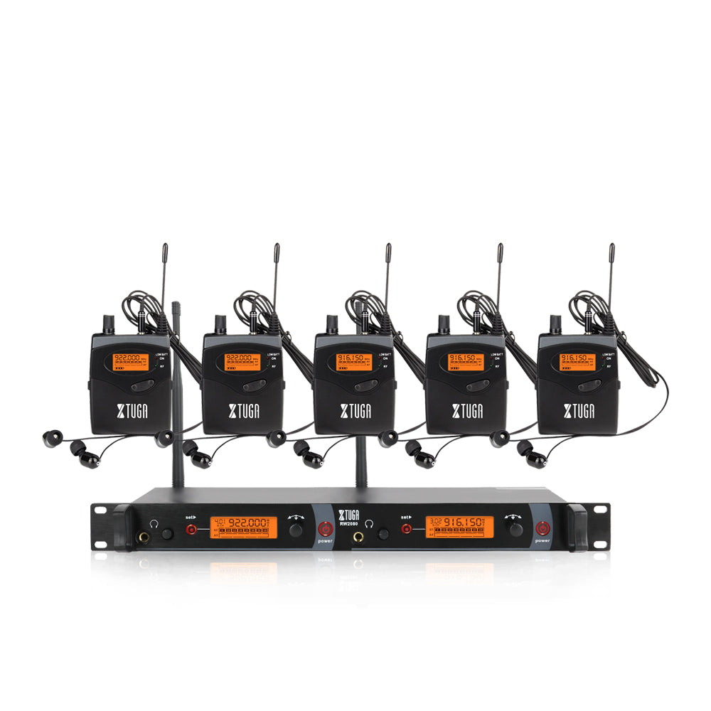 XTUGA RW2080丨Mono Wireless In Ear Monitor System (902-928 MHz)