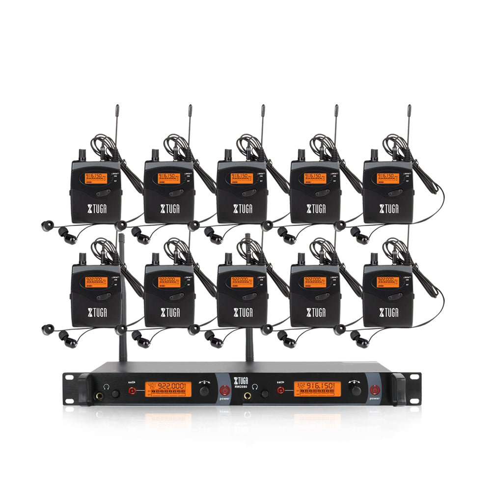 XTUGA RW2080丨Mono Wireless In Ear Monitor System (902-928 MHz)