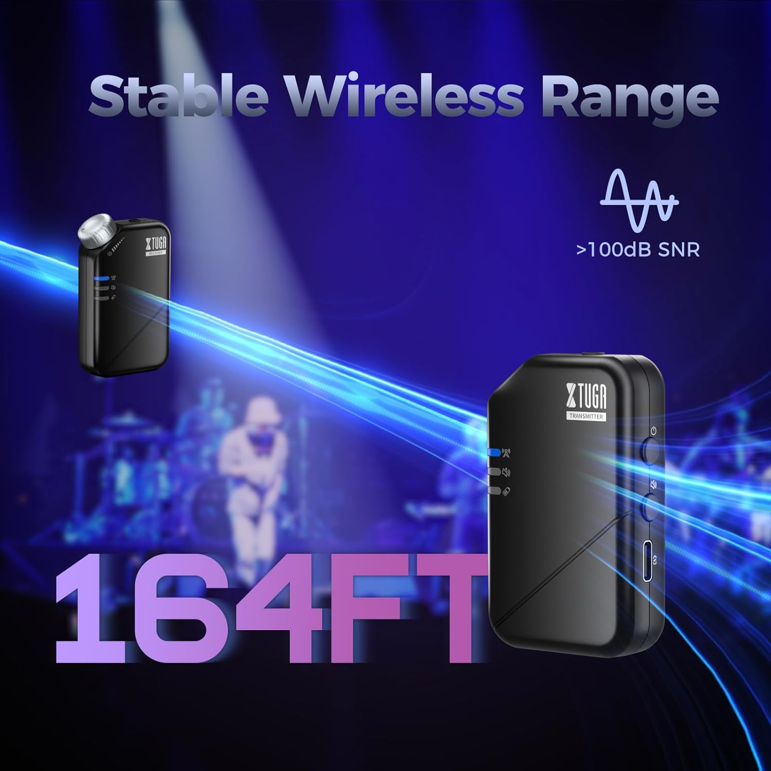 XTUGA J02s丨Wireless In Ear Monitor System