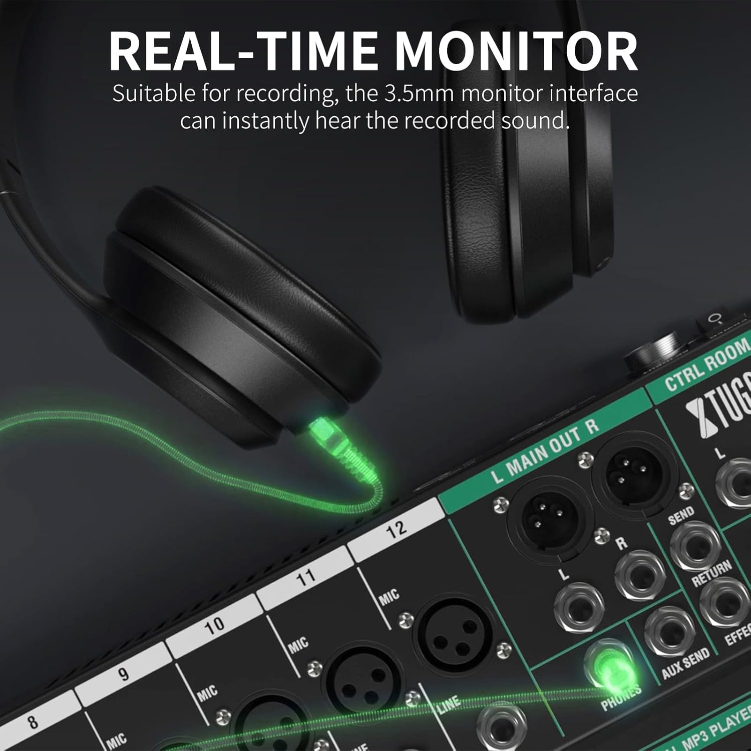 XTUGA CT Series丨6/8/12/16 Channel Analog Audio Mixer