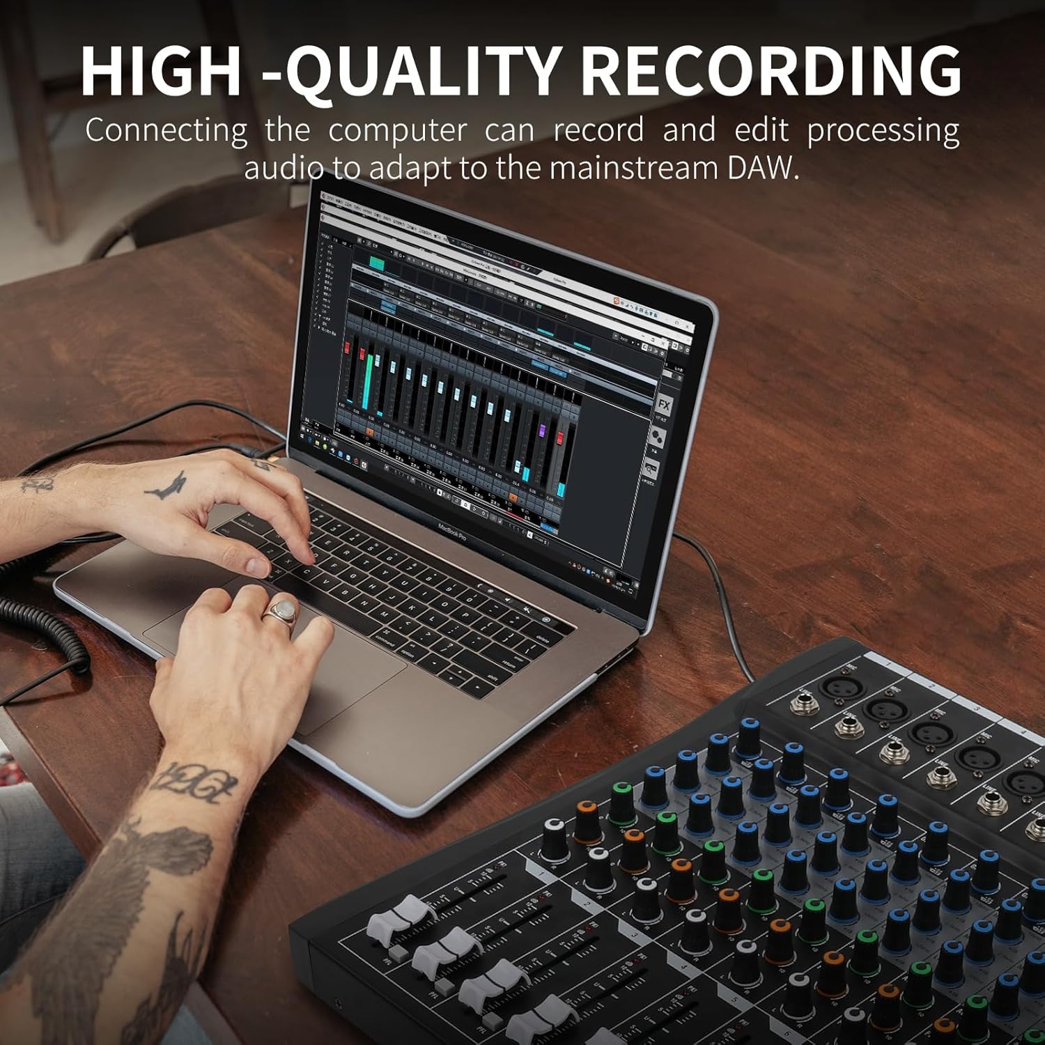 XTUGA CT Series丨6/8/12/16 Channel Analog Audio Mixer